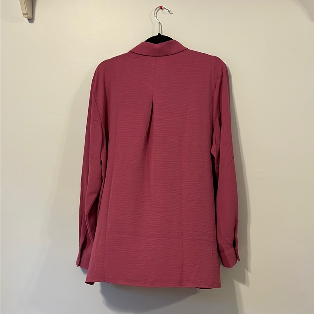 Pink Button-Up‎ Shirt - Picture 2 of 9